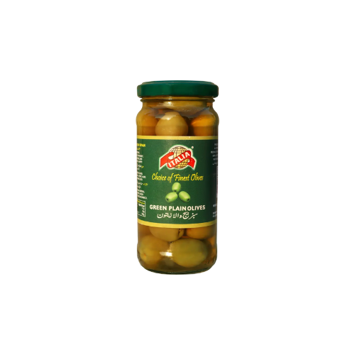 Plain Green Olives - 220 Gram