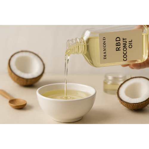 Diamond - Coconut Oil - RBD - 190kg - Refined, Bleached, Deodorized