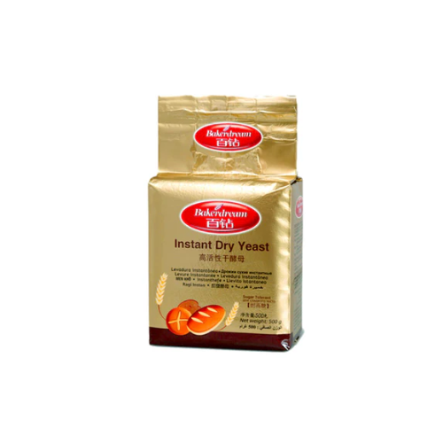 Bakerdream - Instant Dry Yeast - 500G - ctn (20 pcs) - High Sugar