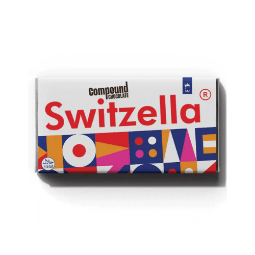 Taj Confectionary - SWITZELLA - Regular Dark - 2KG - Compound Chocolate Bar