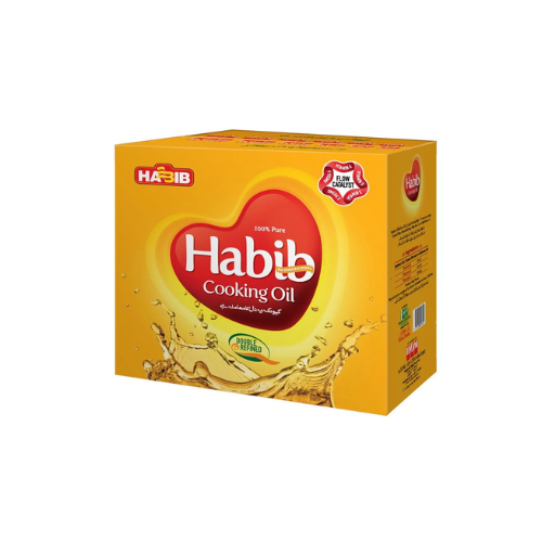 Habib - Cooking Oil - Double Refined - 1Lx5 (Pouches)