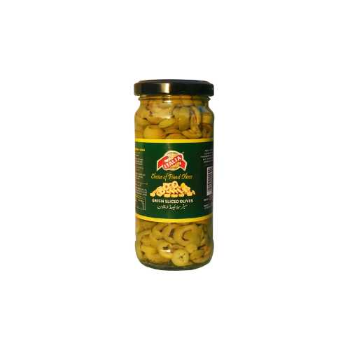 Sliced Green Olives - 230 Gram