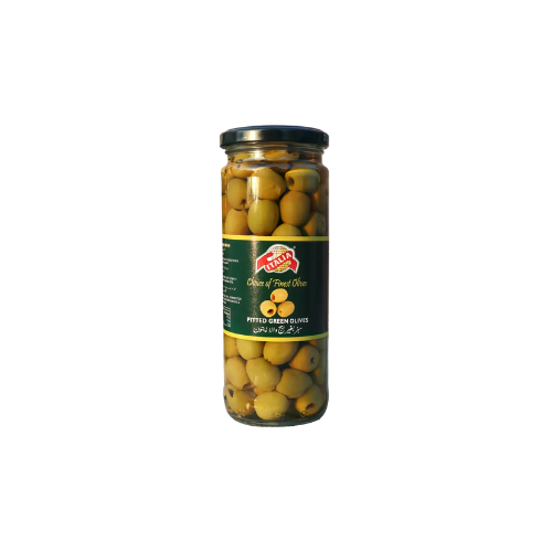 Pitted Green Olives - 110 Gram