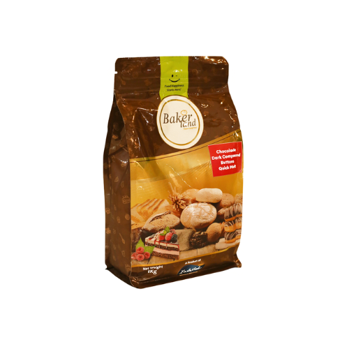 Lactobake - Baker land - Chocolate Chips - Premium - Chocolade Cocoa Chips - C8K - 1 KG