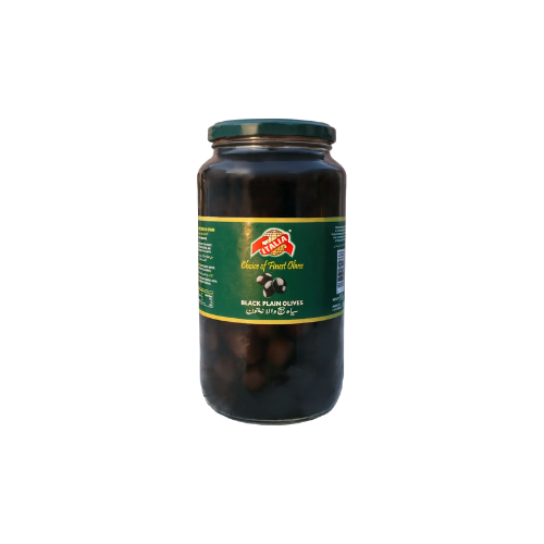 Plain Black Olives - 550 Gram