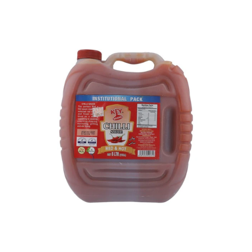 Key Brand - Chilli Sauce - Red & Hot - 5000ml (5L)