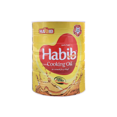 Habib - Cooking Oil - Double Refined - 5 Liter Tin