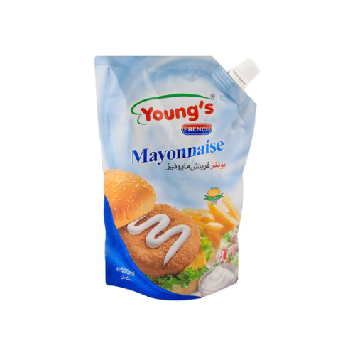Young's - Mayonnaise - 500gm Pouch (6 Packs)