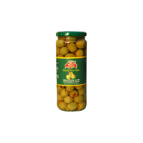 Stuffed Pimenced Green Olives - 135 Gram