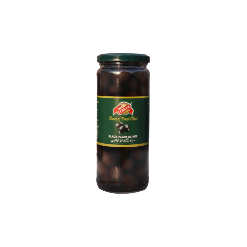Plain Black Olives - 135 Gram