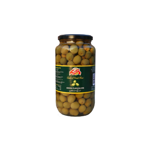Plain Green Olives - 550 Gram