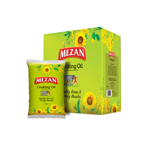 Mezan Sunflower Oil - 5 Liters Pouch (1x5)