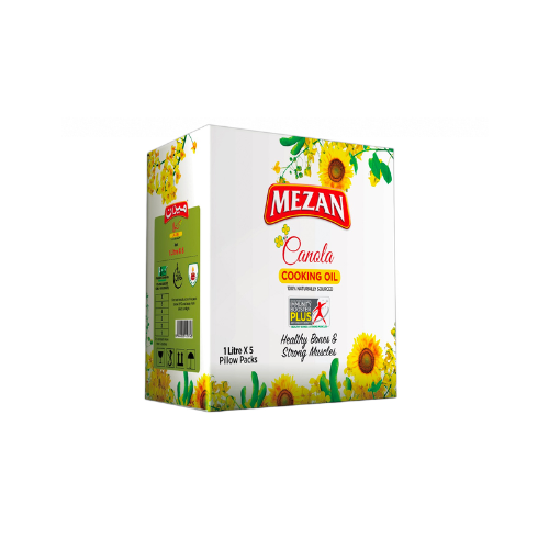 Mezan Canola Oil - 5 Litres - Pouch