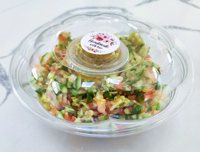 Classic Israeli Chopped Salad