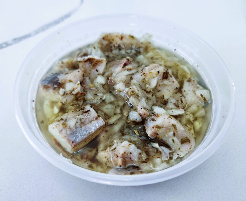 Herb-Marinated Herring