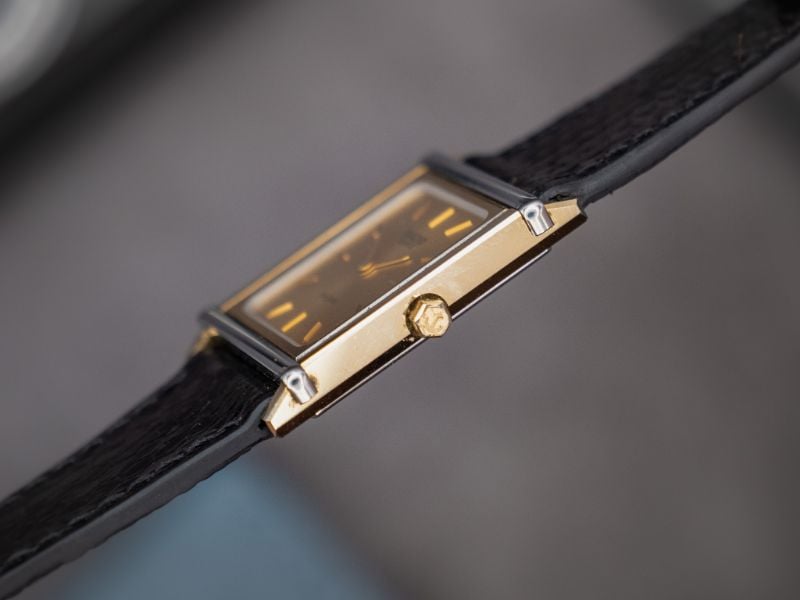 VINTAGE RADO DIASTAR “CHINOISE” TUNGSTEN TANK WATCH