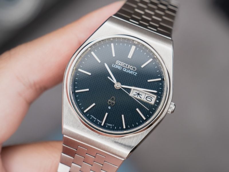 VINTAGE SEIKO LORD QUARTZ | MIDNIGHT BLUE DIAL