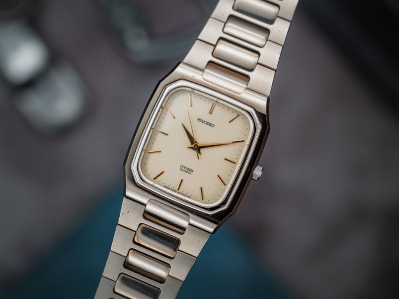 VINTAGE CITIZEN EXCEED “NAUTILUS” TUNGSTEN WATCH