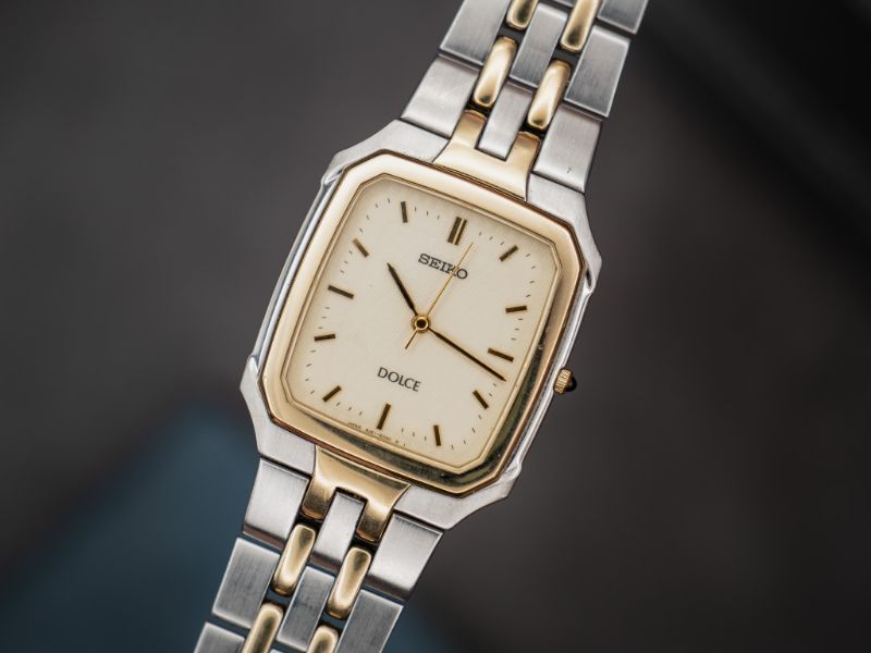 VINTAGE SEIKO DOLCE “SANTOS” TANK WATCH | KRIOS VINTAGE WATCH
