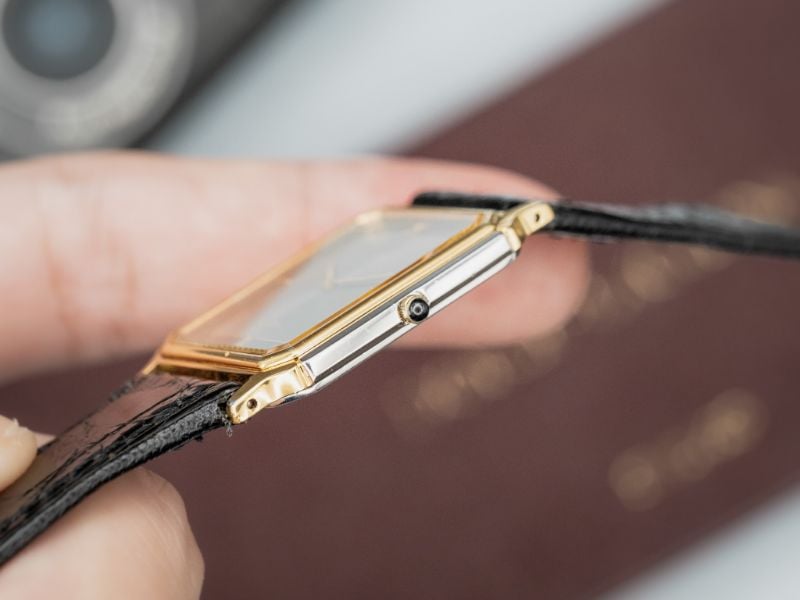 VINTAGE SEIKO DOLCE ART DECO TANK WATCH | BOX SET