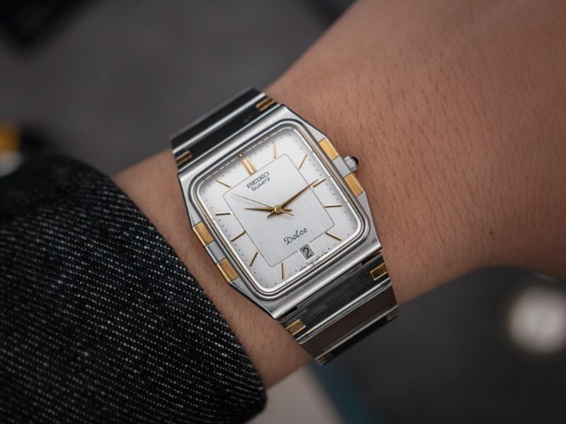VINTAGE SEIKO DOLCE “ROYAL OAK” WATCH | BOX SET