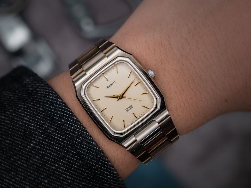 VINTAGE CITIZEN EXCEED “NAUTILUS” TUNGSTEN WATCH