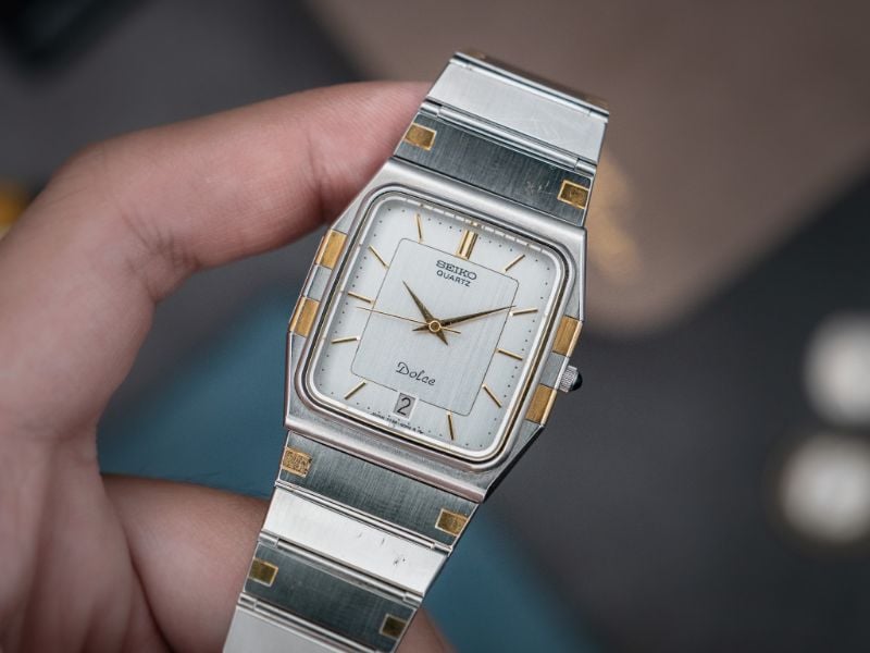 VINTAGE SEIKO DOLCE “ROYAL OAK” WATCH | BOX SET