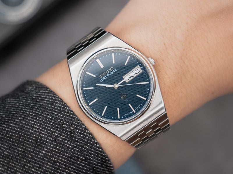 VINTAGE SEIKO LORD QUARTZ | MIDNIGHT BLUE DIAL