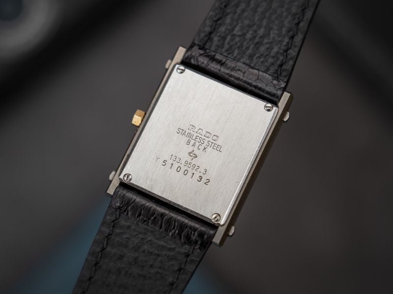 VINTAGE RADO DIASTAR “CHINOISE” TUNGSTEN TANK WATCH