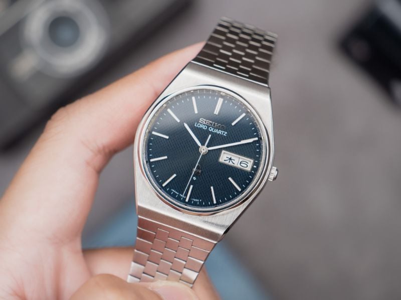 VINTAGE SEIKO LORD QUARTZ | MIDNIGHT BLUE DIAL