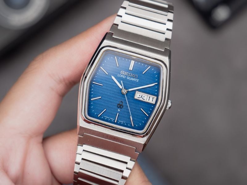 VINTAGE SEIKO LORD QUARTZ 7853 5020 WATCH 1978