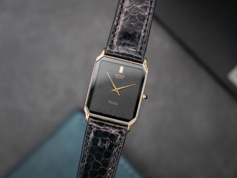 VINTAGE SEIKO DOLCE TANK WATCH