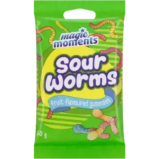 Magic Moments Sour Worms