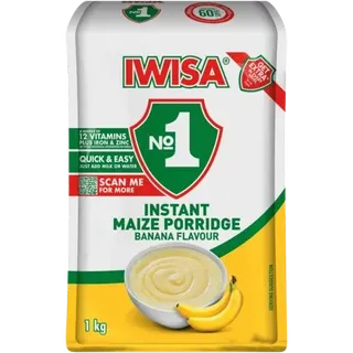 Iwisa No.1 Instant Maize Porridge 1kg