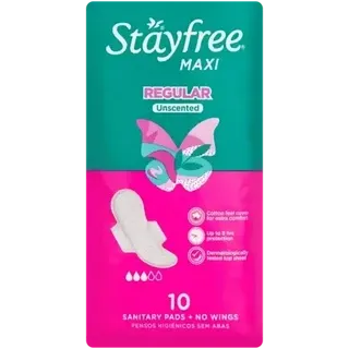 Stay Free Unscented Maxi Regular With Wings