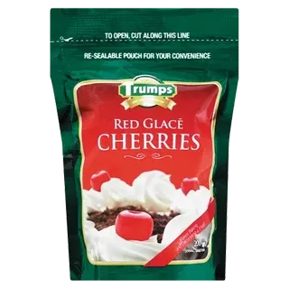 Trumps Glace Cherries 200g
