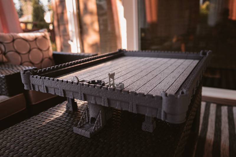 Stronghold Themed StageTop Gaming Table