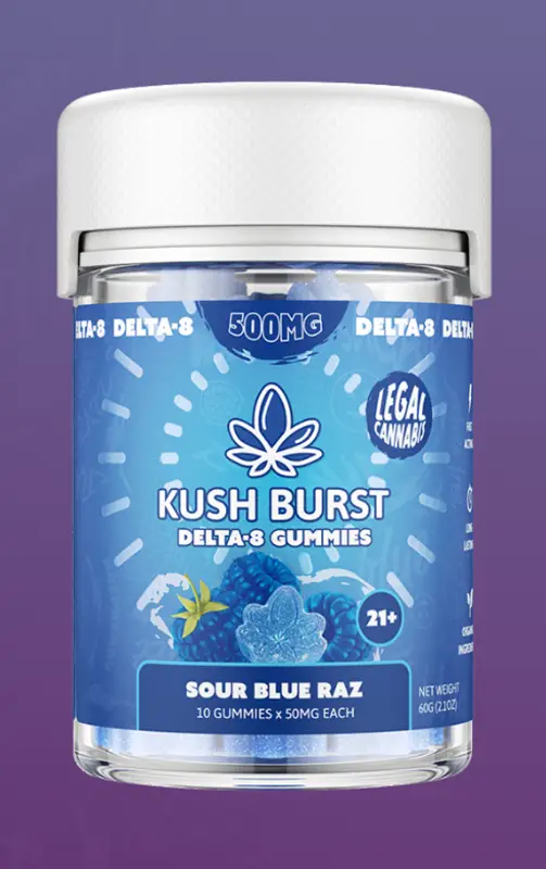 KUSH BURST D8 500MG GUMMY