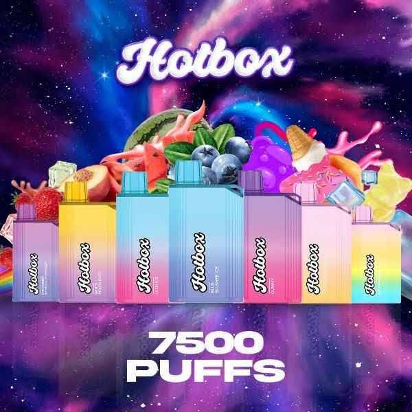 HOTBOX  7500 PUFFS 5CT