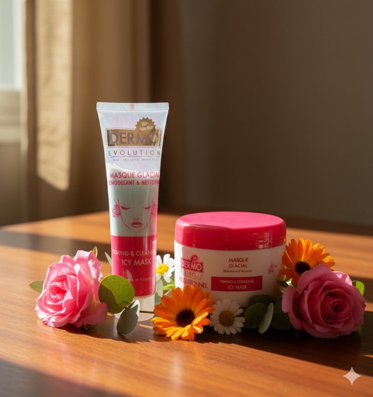 Masque Glacial DERMO - Remodelant & Nettoyant