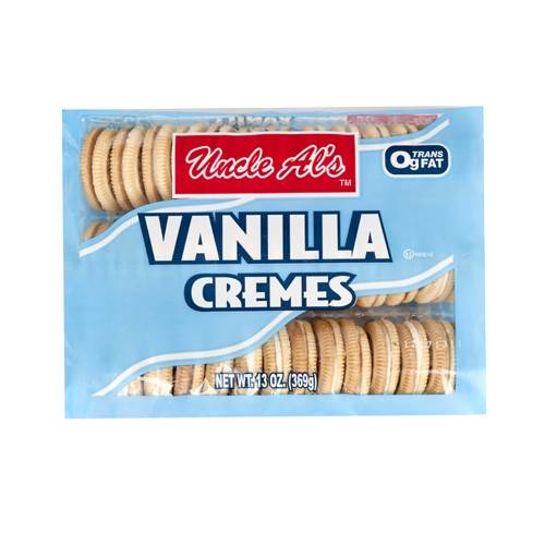 UNCLE AL'S VANILLA CREME COOKIES