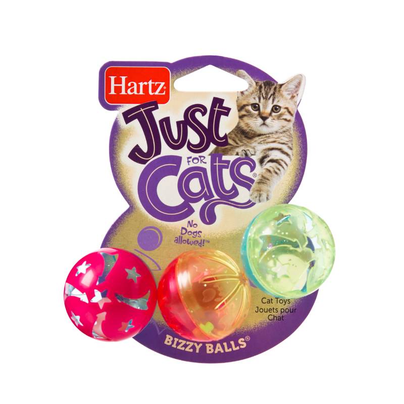 BIZZY BALLS CAT TOY
