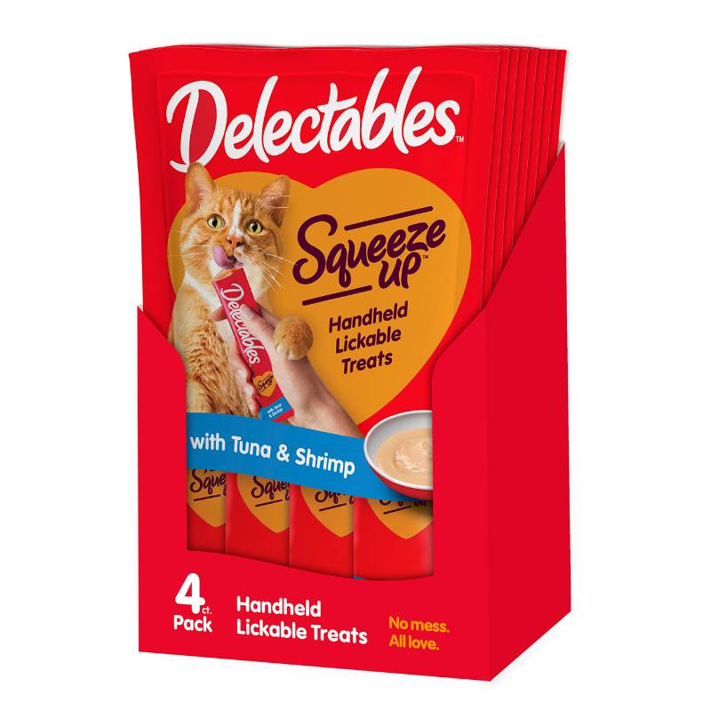 DELECTABLES SQZ UP TUNA/SHRIMP 4CT