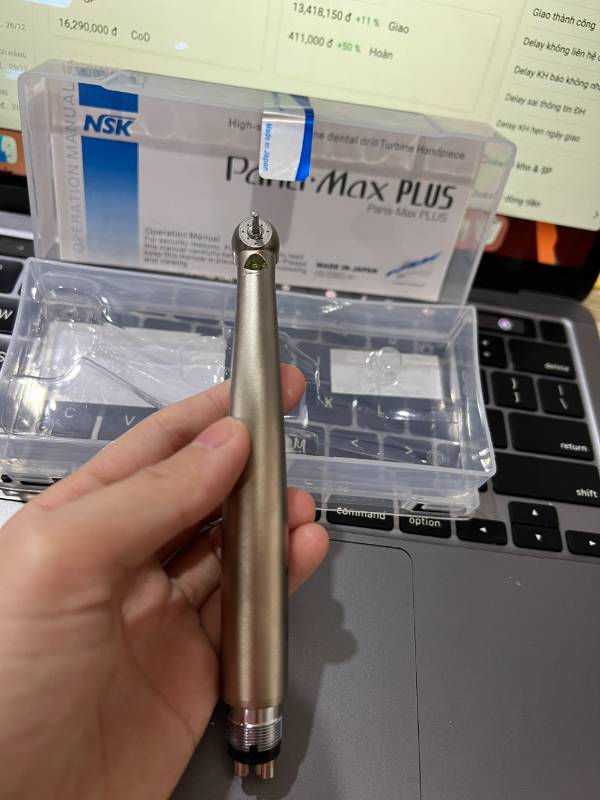 Tay khoan pana max plus có đèn(4 tia nước, 4 phun sương)
