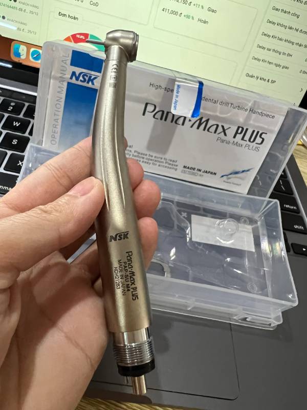 Tay khoan pana max plus có đèn(4 tia nước, 4 phun sương)