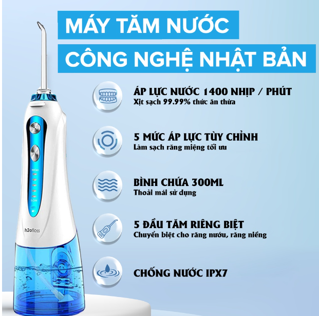 Máy tăm nước h20 hf9p