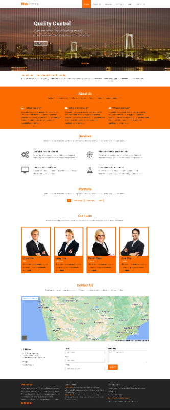 Webtrends Template