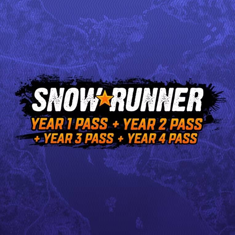 SnowRunner - Year 1 Pass + Year 2 Pass + Year 3 Pass + Year 4 Pass