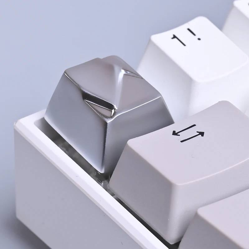 Eternal Diamond Metal Artisan R4 Keycaps  - Silver