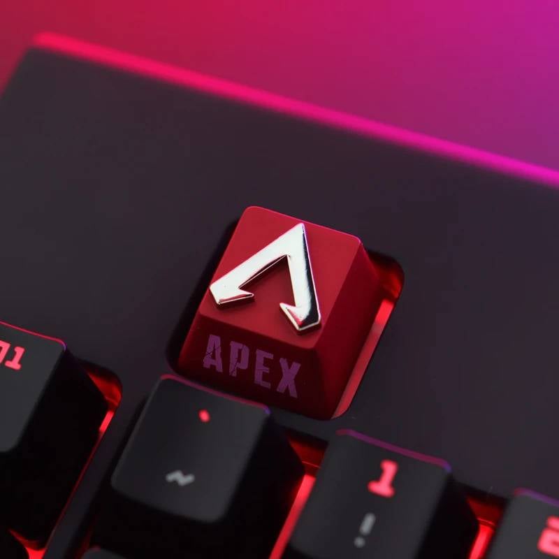 Zinc-plated Aluminum Artisan R4 Keycaps - Apex Legends